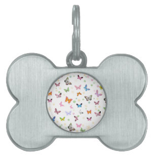 Butterfly 2 ID-bricka husdjur