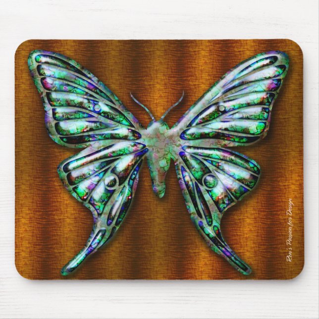 Butterfly 2 Mousepad Musmatta (Framsidan)