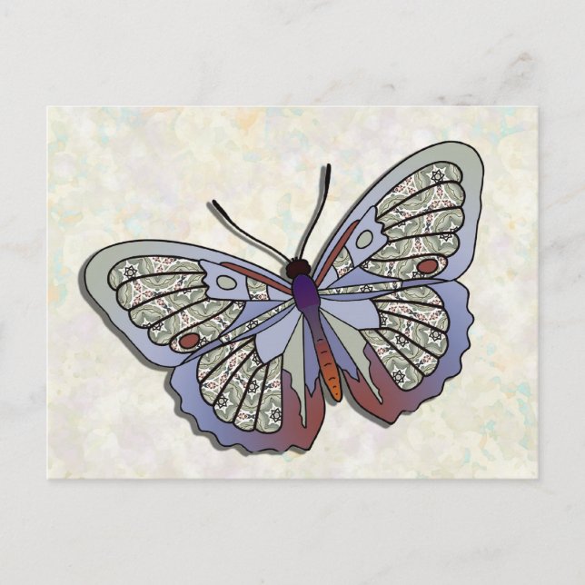 Butterfly - 34 vykort (Framsida)