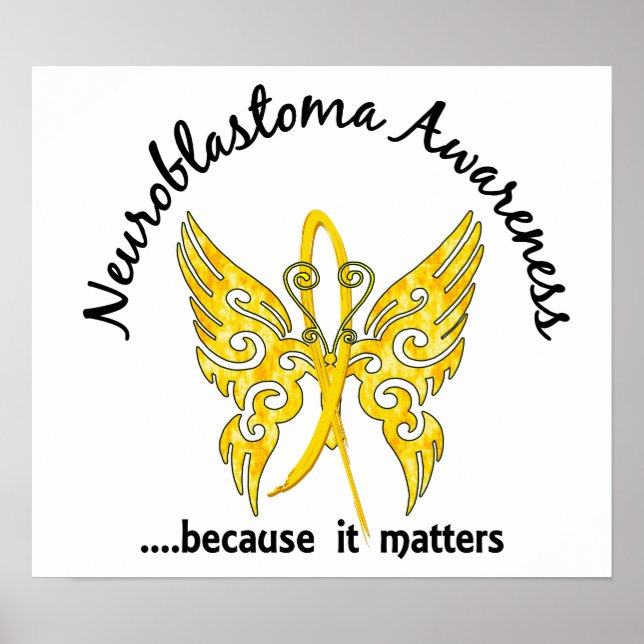 Butterfly 6.1 Neuroblastoma Poster (Framsidan)