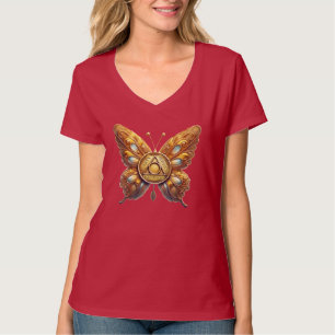 Butterfly AA Shirt Symbol för kvinnlig återhämtn T