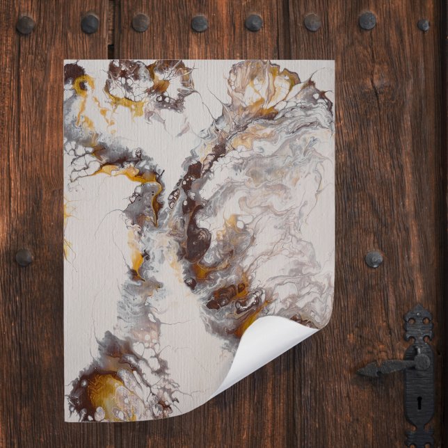 Butterfly - abstrakt acryl poster (Skapare uppladdad)