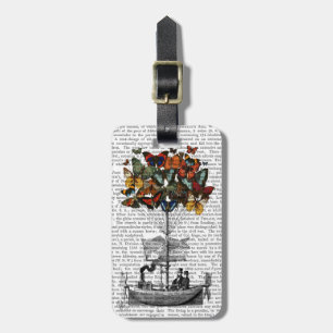 Butterfly Airship Bagagebricka