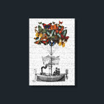 Butterfly Airship Canvastryck<br><div class="desc">Children's</div>