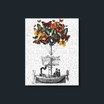 Butterfly Airship Canvastryck<br><div class="desc">Children's</div>