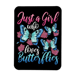 Butterfly Älskare är bara en flicka som Kärlek But Magnet