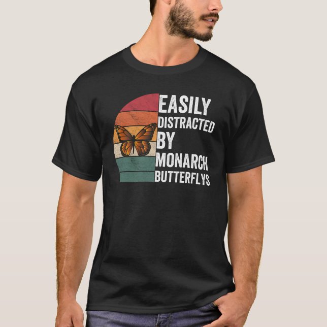 Butterfly Älskare Monarch Butterfly Gift T Shirt (Framsida)