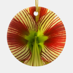 Butterfly Amaryllis Julgransprydnad Keramik
