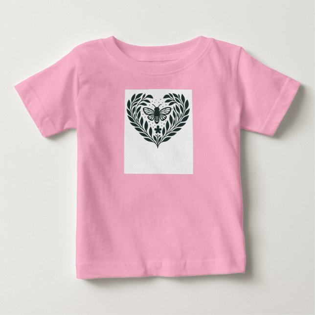 Butterfly and Boughs T Shirt (Framsida)