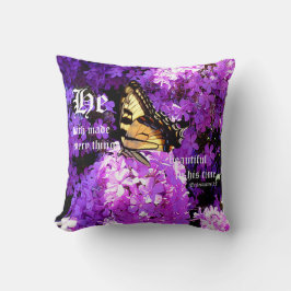 Butterfly and Phlox, Ecclesiastes 3:11 Kudde