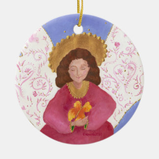 Butterfly Angel Julafton Ornament