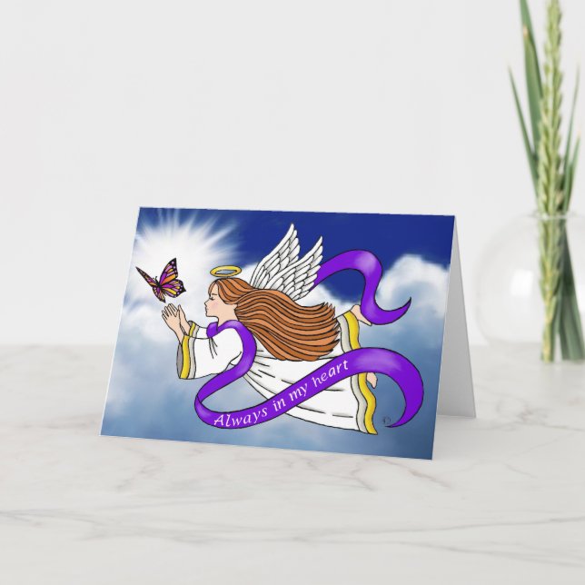 Butterfly Angel Kort (Framsida)