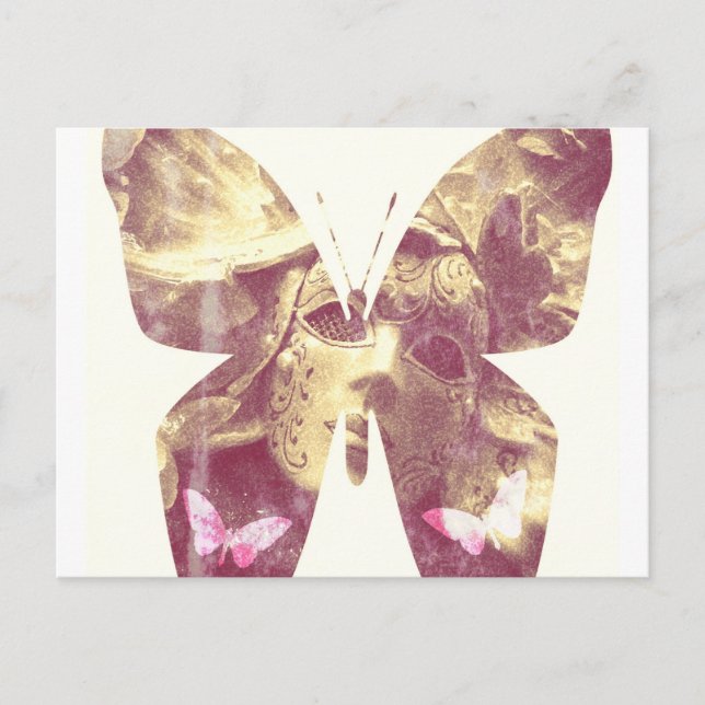 Butterfly Angel Vykort (Framsida)