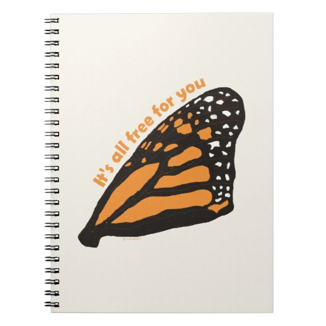 butterfly anteckningsbok (Framsidan)