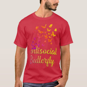 Butterfly Antisocial Butterfly1 T Shirt