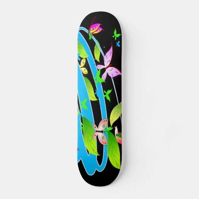 Butterfly Art 12A Skateboard Bräda 21,5 Cm (Framsida)