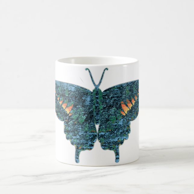 Butterfly Art 2 Kaffemugg (Center)