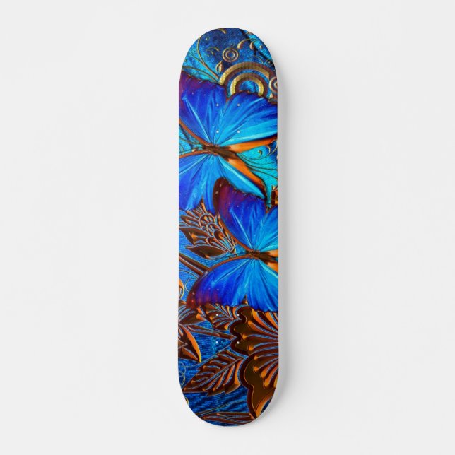 Butterfly Art 35 Skateboard (Framsida)