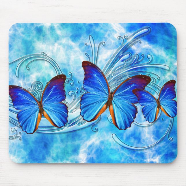 Butterfly Art 37 Mousepad Musmatta (Framsidan)