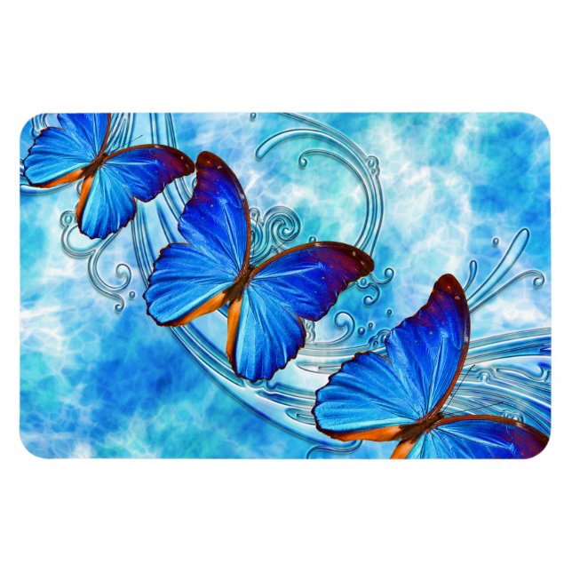 Butterfly Art 37 Pemium Magnet (Horisontell)