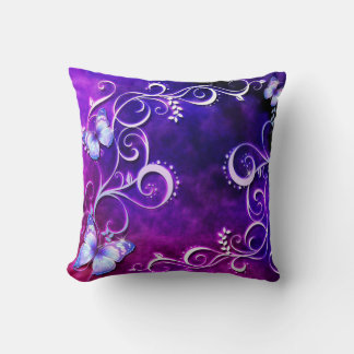 Butterfly Art 3 Pillow Kudde
