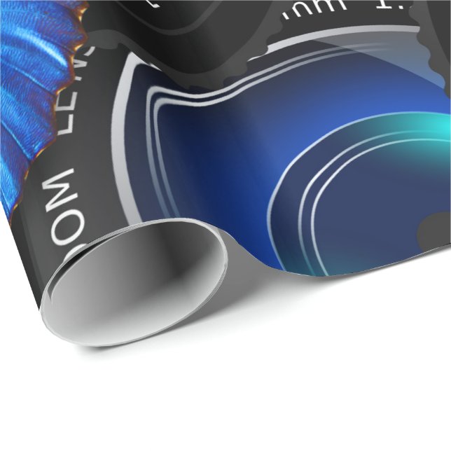 Butterfly Art 44 Presentpapper (Rullad Hörn)