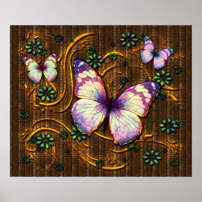 Butterfly Art 6 Poster (Framsidan)