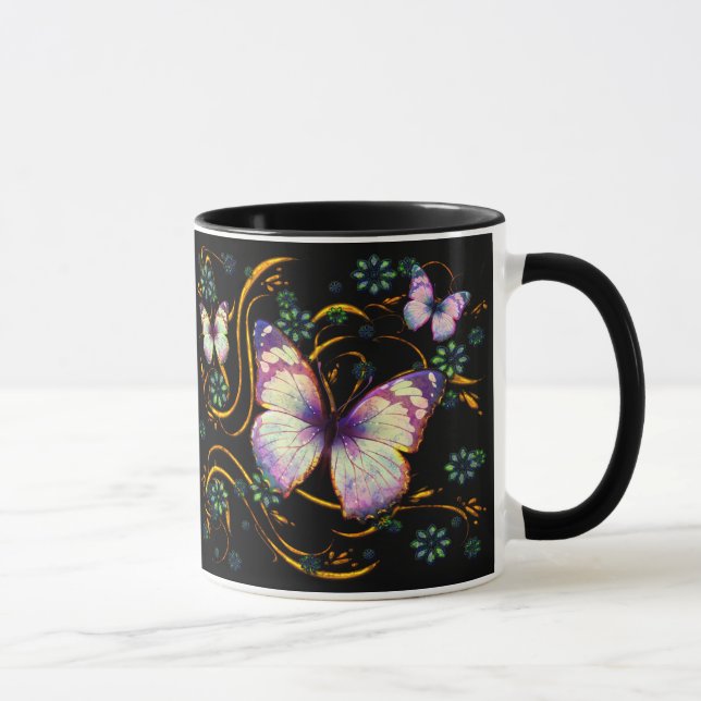 Butterfly Art 6B Mugg (Höger)