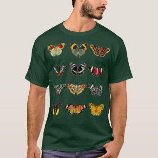 Butterfly Art Entomology Lepidopterist Kärlek Cute T Shirt