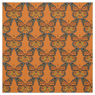 Butterfly Art Fabric Monarch Butterfly Mönster Tyg