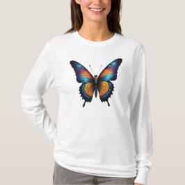 butterfly art t shirt