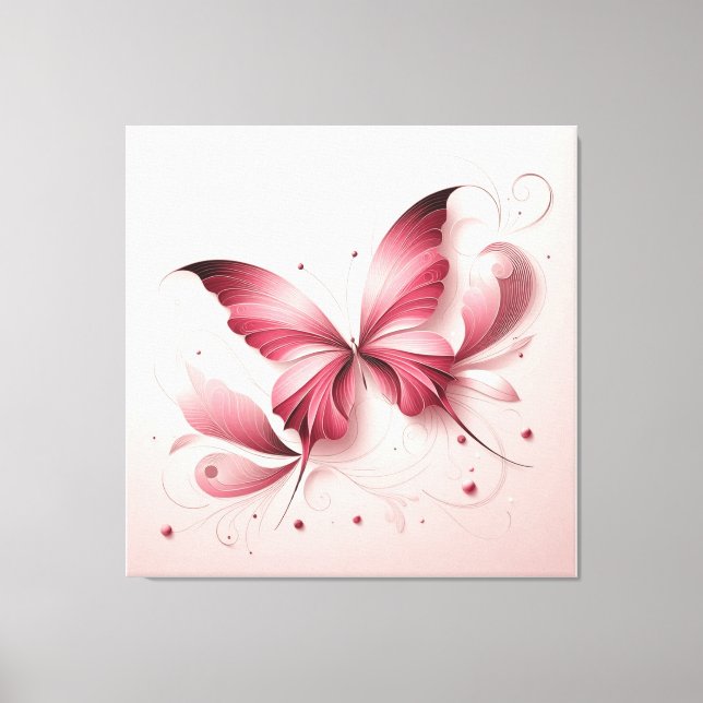 BUTTERFLY ART WALL CANVA CANVASTRYCK (Framsida)