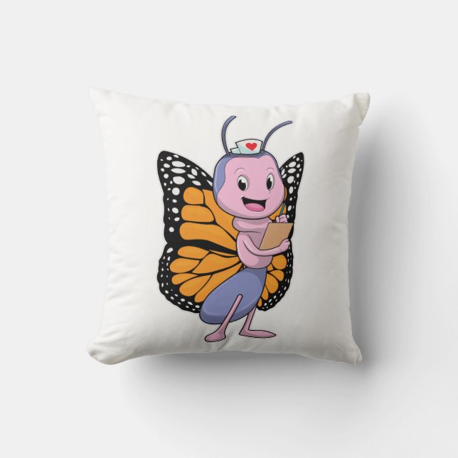 Butterfly as Nurse Kudde (Framsida)