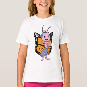 Butterfly as Nurse T Shirt