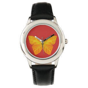 Butterfly aspen Löv 3 Armbandsur