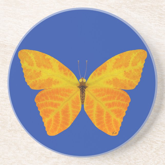 Butterfly aspen Löv 3 Underlägg (Framsidan)