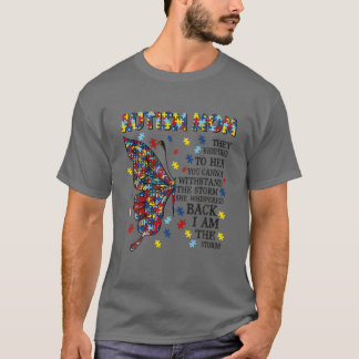 Butterfly Autism Mamma de viskade åt henne T Shirt