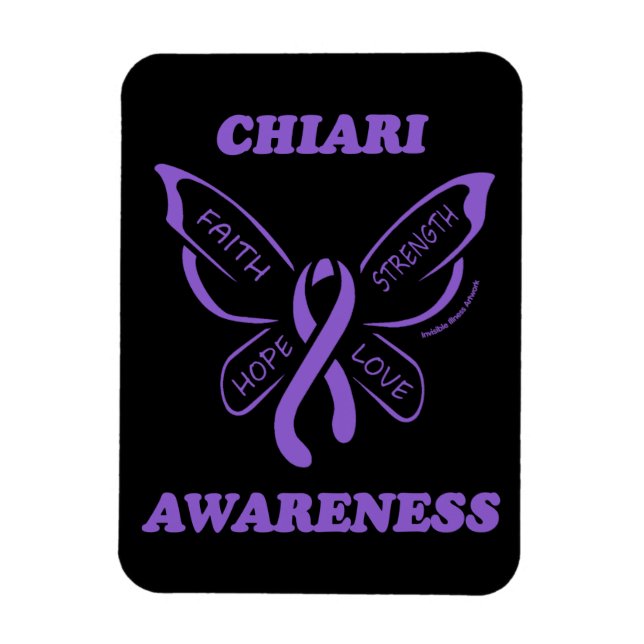 Butterfly/Awareness...Chiari Magnet (Vertikal)