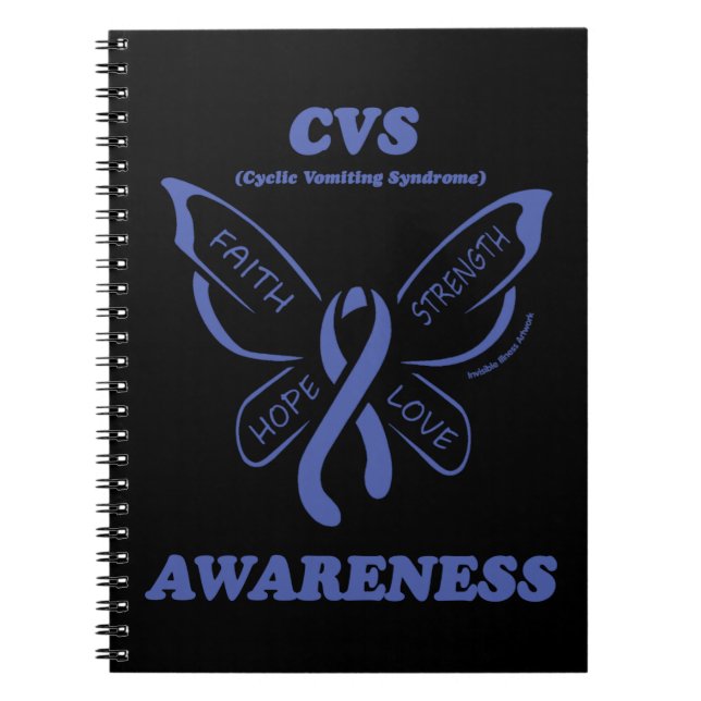 Butterfly/Awareness...CVS Anteckningsbok (Framsidan)