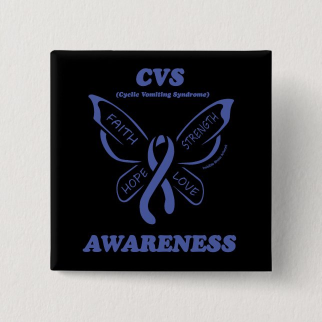 Butterfly/Awareness...CVS Knapp (Framsida)