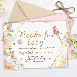 Butterfly Baby Shower | Bokar för begäran om Baby Tilläggskort