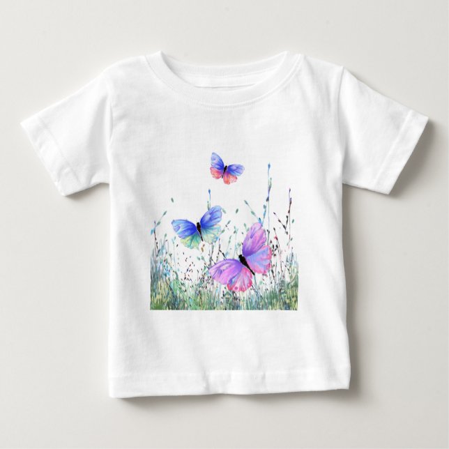 Butterfly Baby T-Shirt Vår (Framsida)