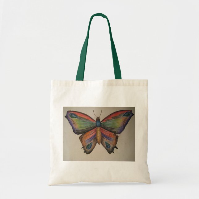 Butterfly Bag Tygkasse (Framsidan)