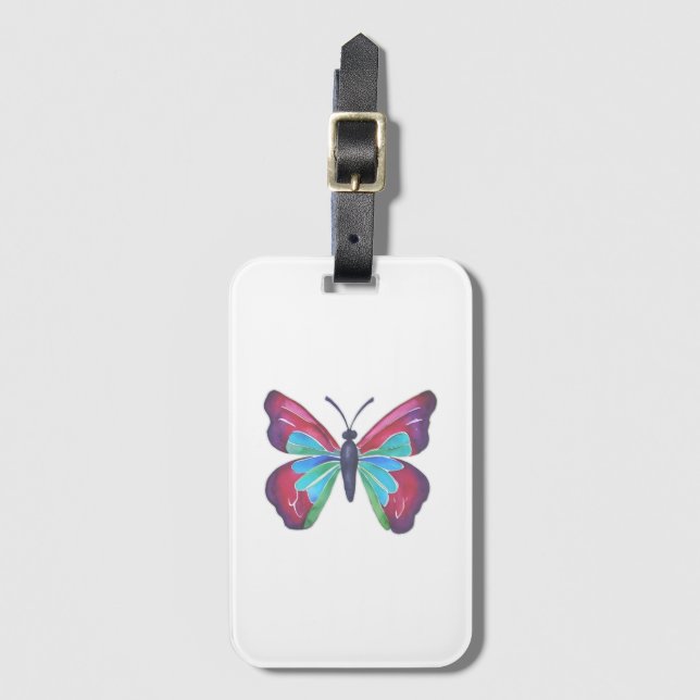 Butterfly Bagagebricka (Framsida vertikal)