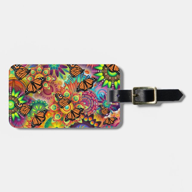 Butterfly Bagagebricka (Horisontell Framsida)