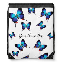 Butterfly Bags, Backpacks och Drawstring Bags