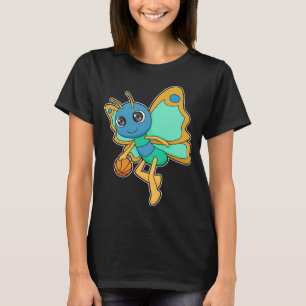Butterfly Basketball Player Basketball T Shirt