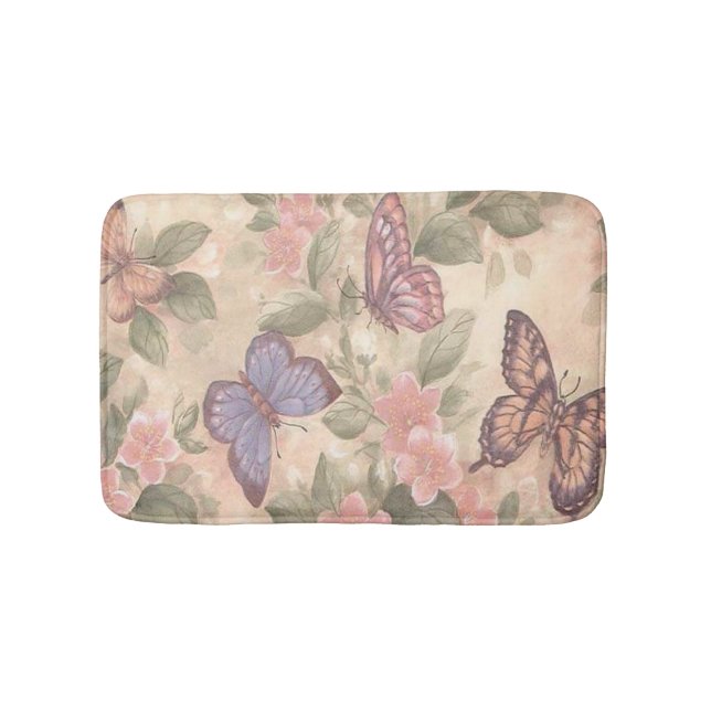 Butterfly Bath Mat Badrumsmatta (Framsidan)