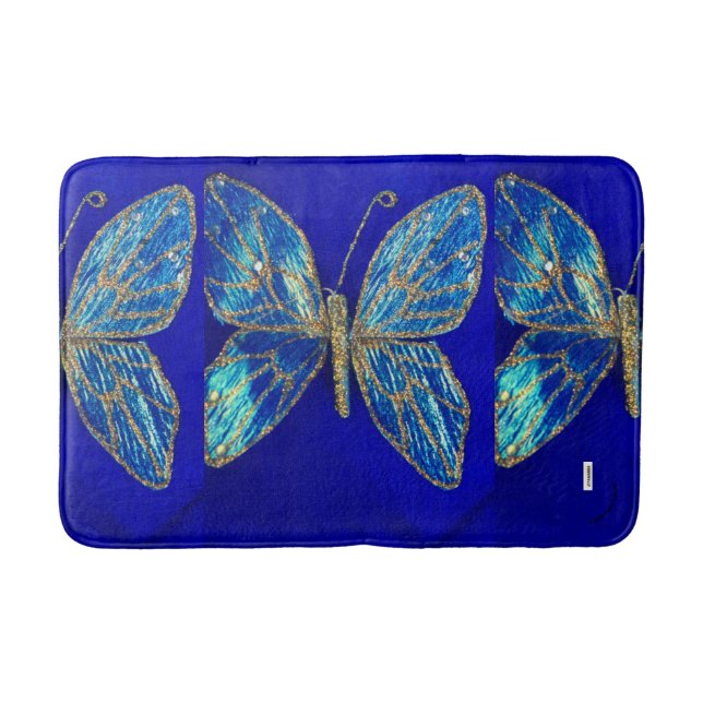 Butterfly Bath Mat Badrumsmatta (Framsidan)