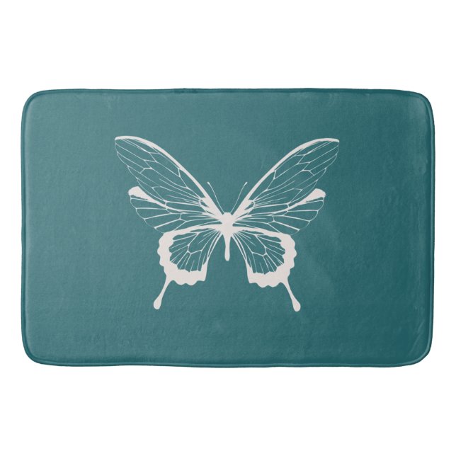 Butterfly Bath Mat Badrumsmatta (Framsidan)